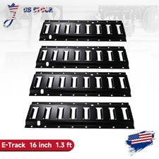 4 E Track Tie-Down Rail 16inch 1.3ft For Trailers, Vans, Motorcycle Tie Downs