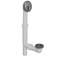 Watco 500-SL-PVC-CP 1/2" Chrome-Plated Slip Lock Bath Waste PVC