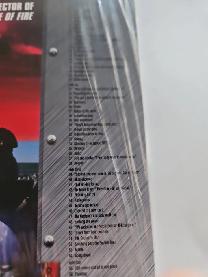 Das Boot Director's Cut Widescreen Letterboxed Laserdisc VG Cond RA1 - Image 2 of 4