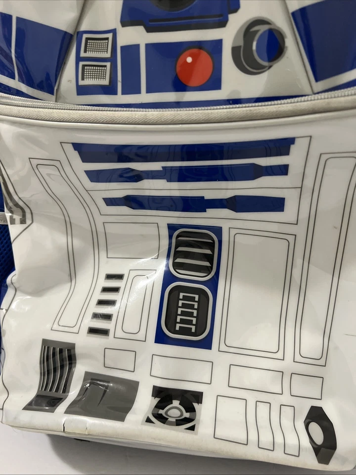 Disney Star Wars R2D2 Maleta Equipaje con ruedas Niños Llevar Pull H Foto 2 de 4