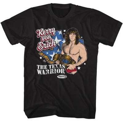 Powertown Kerry Von Erich Texas Black Icons Shirt