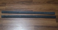 87-93 Ford Mustang Black Door Sill Plates Scuff Plate Carpet Trim Factory Oem