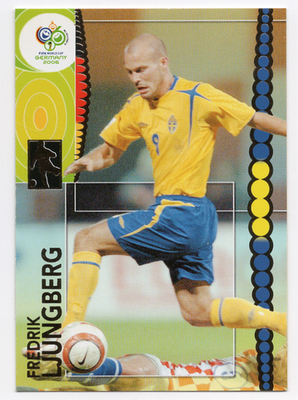 FIFA ペナント フラッグ サッカー レア 希少 175. Frederik Ljungberg (Sweden) Panini FIFA World Cup Germany