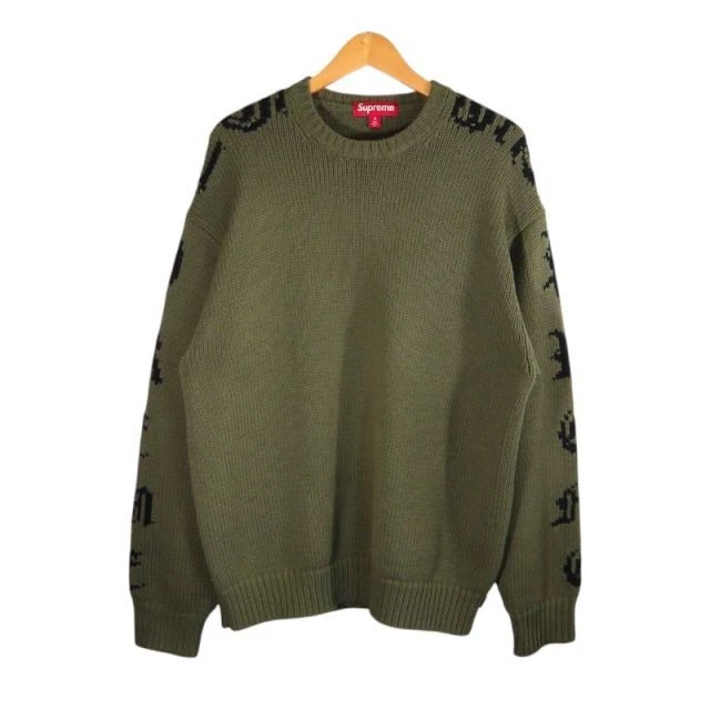 Supreme Green Sweaters for Men for sale | eBay
