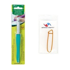 Amour Crochet Hook Size 12mm 1058 with Stitch Holder