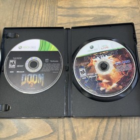 Microsoft Xbox 360 S Bundle 250GB Console with Controller, Power Cords, 2 Games