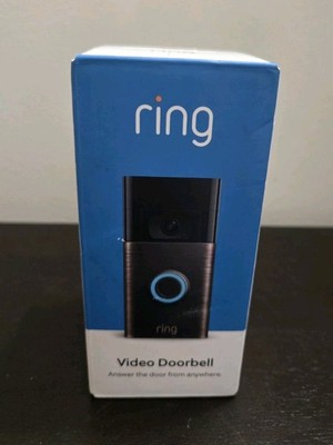New Ring Doorbell - Black - SEALED