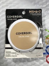 COVERGIRL Trublend Mineral Pressed Powder M5-6-7 TRANSLUCENT MEDIUM sld NIP