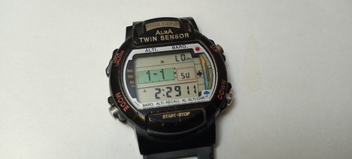 VINTAGE SEIKO ALBA W750-4A00 THERMO TWIN SENSOR...PARTS ...PLS READ