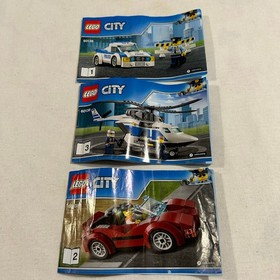 Lego City High Speed Chase 60138 with 4 Minfigures Incomplete 2017