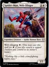 Spider-Man, Web-Slinger Marvel's Spider-Man 16 Common Magic: The Gathering NM