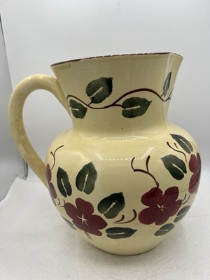 Ceramiche Toscane Sole Di Toscana Hand Painted Italian Pottery Pitcher 10 