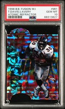 1998 Bowman's Best Fusion Mirror Image Avery Davis #MI1 Atomic Ref #1/25 PSA 10