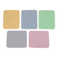 5Pcs Soft Chamois Glasses Cleaner Eyeglasses Fine Fiber Clean Cloth for8607