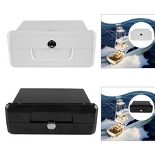Marine Boat Storage Box Boat Glove Box Lightweight with Lock Multipurpose