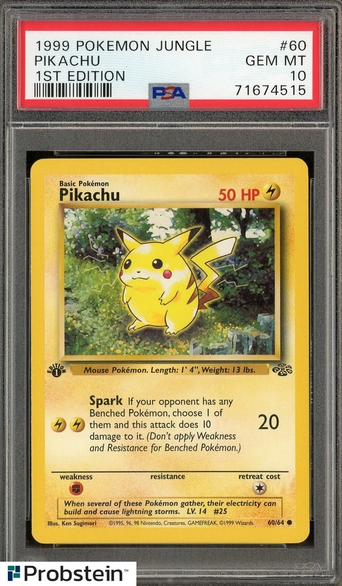 Pokémon TCG Professional Sports Authenticator (PSA) Jungle Grade