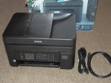 Epson WorkForce WF-2850 All-In-One Inkjet Printer Please Read
