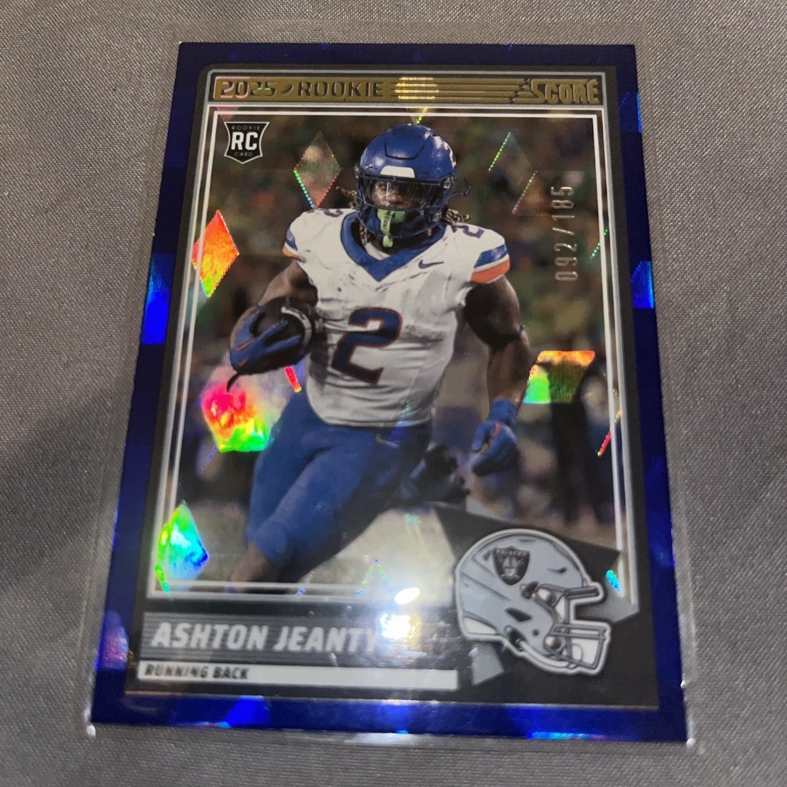 2025 Score - Rookies Ashton Jeanty #14 Cubic /185 (RC)