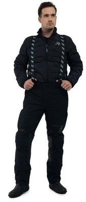 Wasserdichte Motorradhose GoreTex Laminat Rukka RAPTO-R TRS Herren Schwarz