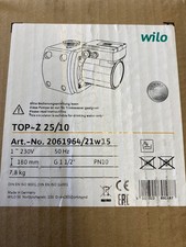 Pompe à eau potable standard Wilo Top-Z 2061964 25/10, Pn 10, 230 V,