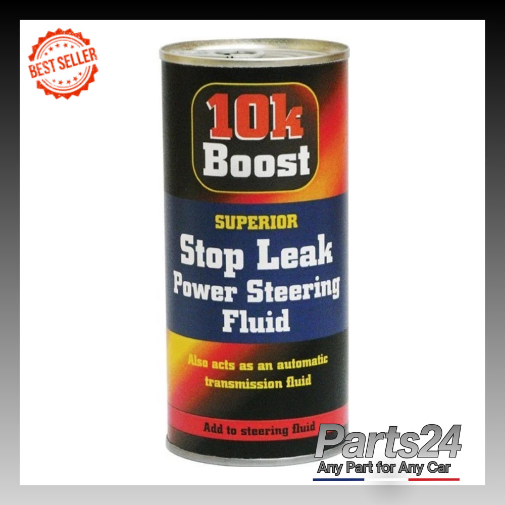 10K Boost Power Steering Stop Leak 375ml Hydraulic Fluid Seal Conditioner