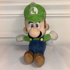 Sanei Little Buddy 2011 Luigi Plush Toys Nintendo Excellent Condition W/ Hangtab