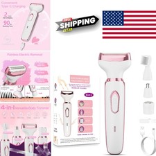 Sensitive Skin Friendly Electric Razor for Women with Fast Charging Capability