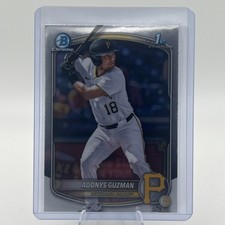 ADONYS GUZMAN  PIRATES RC 1st  2025 BOWMAN DRAFT #BD-126 (QH6)