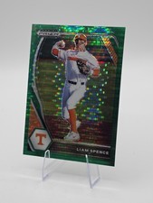 2021 Panini Prizm Draft Picks - Liam Spence #PDP154 Green Pulsar Prizm (RC)