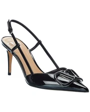 Valentino Vlogo 80 Patent Slingback Pump Women's