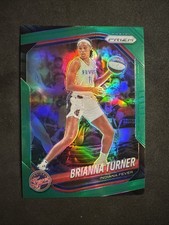 2025 Panini Prizm Green Prizm Brianna Turner #105 Indiana Fever WNBA