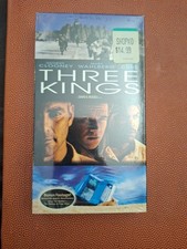Three Kings VHS 2000 Clooney Wahlberg Ice Cube