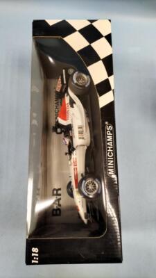 MINICHAMPS 1:18 ミニカー B.A.R Honda Showcar minichamps 1/18 Bar Honda Showcar 2000 J.Villeneuve