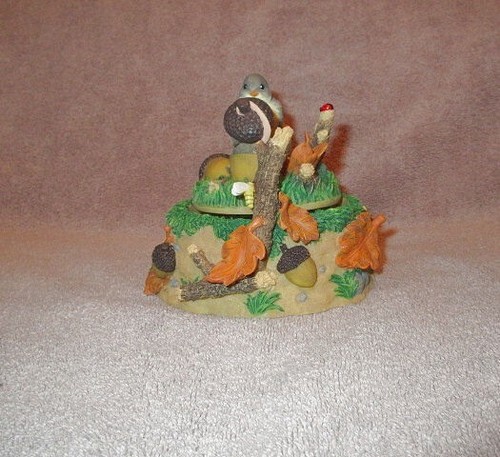 Charming Tails MUSIC BOX Fitz And Floyd LEAF & ACORN Getting To Know You VIDEO - 第 7/12 張圖片