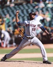 MICHAEL FELIZ HOUSTON ASTROS SIGNED AUTOGRAPHED 8X10 PHOTO W/COA