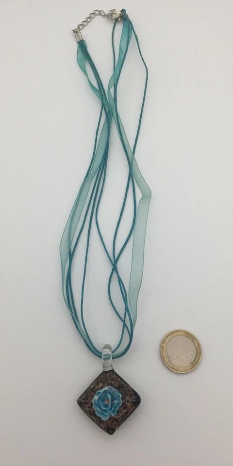 COLLIER MULTI RANG/ LIENS COTON TRESSE&SOIE/ METAL ARGENTIFERE/ ALTUGLAS/ 2015 - Photo 4/4