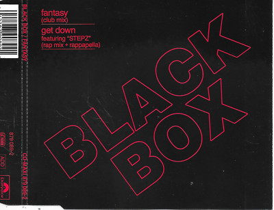 BLACK BOX - Fantasy CD MAXI SINGLE 3TR Italo House Disco 1990 (Polydor) Europe