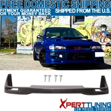 Fit For 97 98 99 00 01 Subaru Impreza WRX STI PU Front Bumper Lip Spoiler