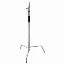 Photography C Stand 129.92in Adjustable Heavy Duty C-Stand 44 lbs Load Capacity