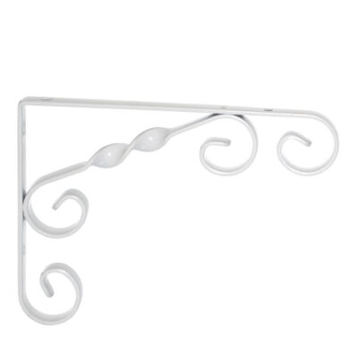 10904-00015= Dekokonsole Jutta 130x180 mm weiß Element System Winkel Konsole