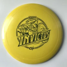 DISC GOLF INNOVA GSTAR INVICTUS DISTANCE DRIVER 175g YELLOW