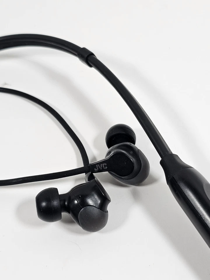 JVC Air Cushion Wireless Neckband Headphones With Microphone HA-FX41W - Black - Image 3 of 4