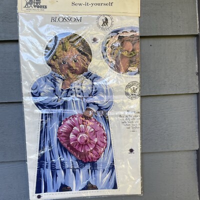 Vtg Blossom Rag Toy Works Sew-it-Yourself Arnold Print Works Pattern New 1977