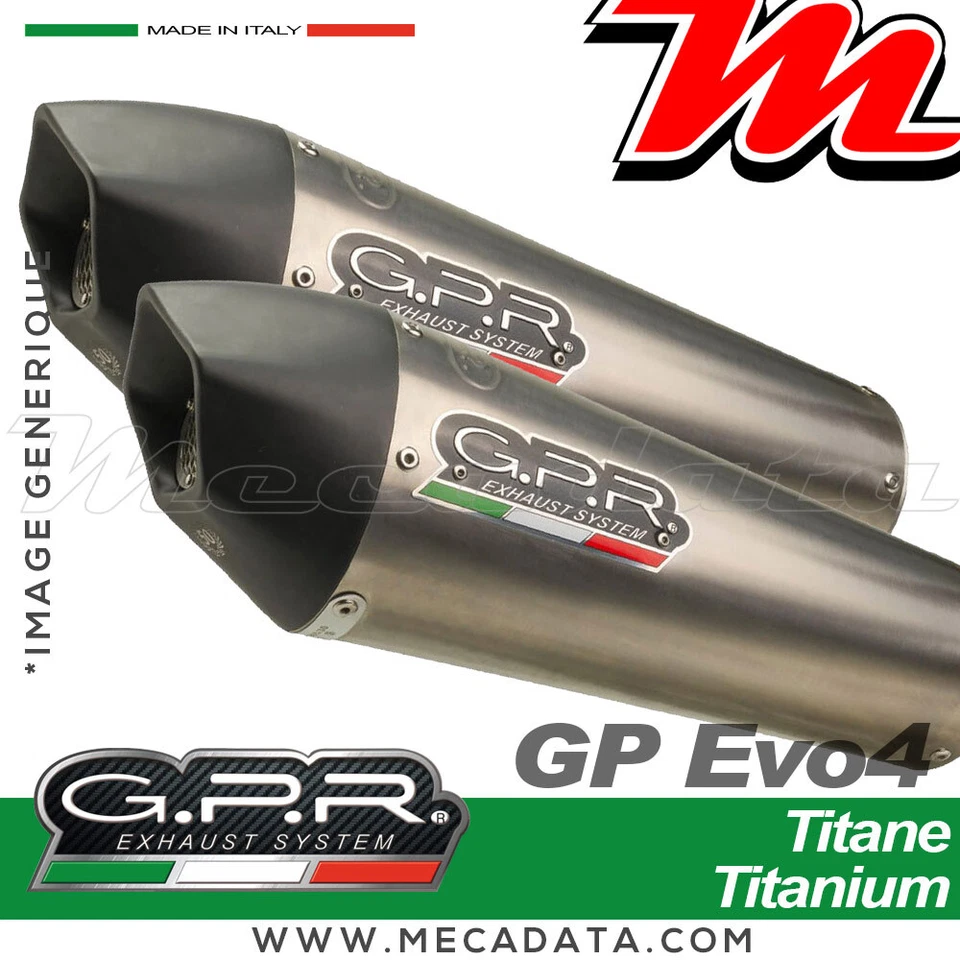 Silencieux Pot d'échappement GPR APRILIA Dorsoduro 1200 2014 - Photo 1/1