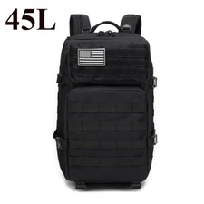45L Military Tactical Molle Bag Travel Rucksack Backpack Daypack for Men Women