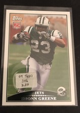 2009 TOPPS SHONN GREENE ROOKIE CARD #396