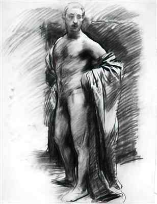 John Singer Sargent A4 Foto Akt 1