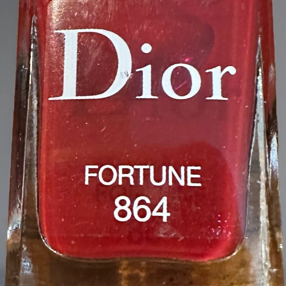 Esmalte de uñas DIOR Vernis FORTUNE #864 edición limitada gel brillo/brillo raro difícil de encontrar Foto 3 de 4