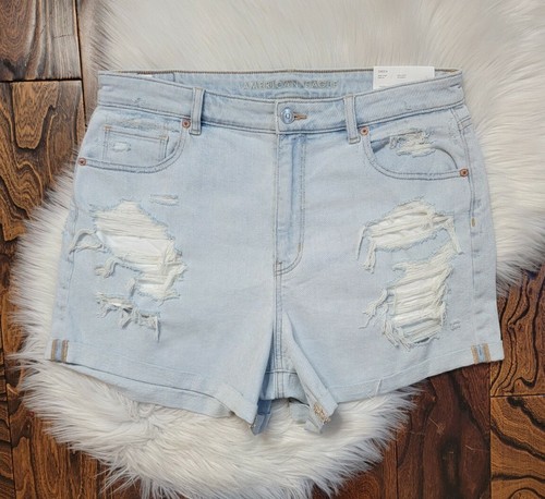 Rise Stretch Mom Shorts 