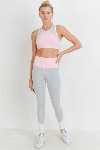 Grey And Pink Gym Set